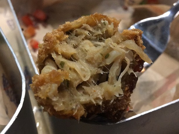 illustrative photo of the jackfruit croquettes at Prairie Fire