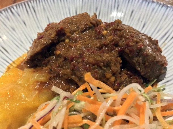 illustrative photo of the pork vindalho at Volta do Mar