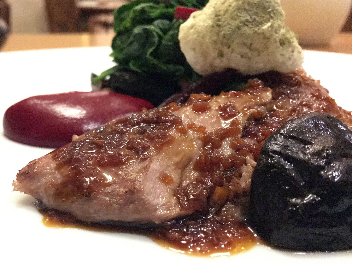 illustrative photo of the iberico pluma at Trivet