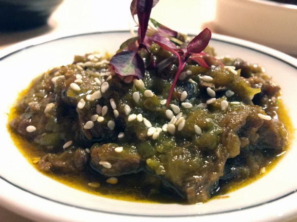 illustrative photo of the beef ayamase at Chuku's