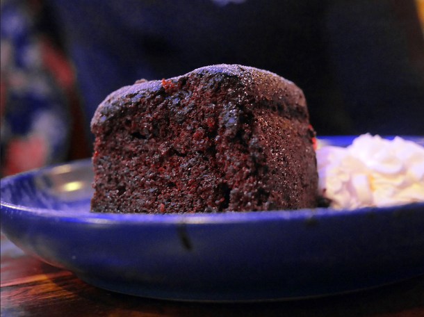 illustrative photo of the rum cake at Yah-So