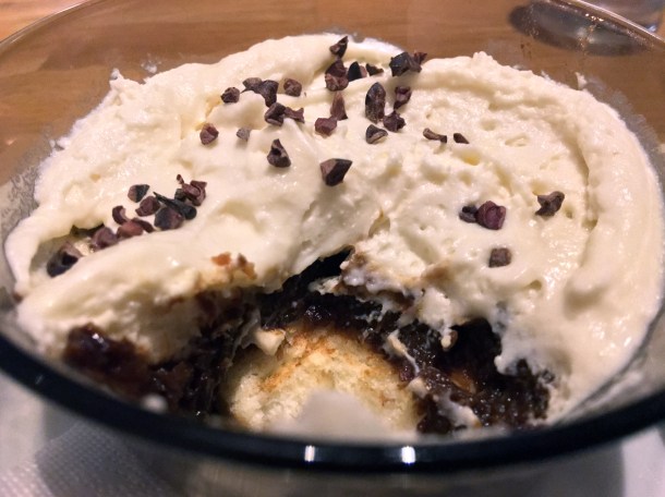 illustrative photo of the tiramisu at Lupins