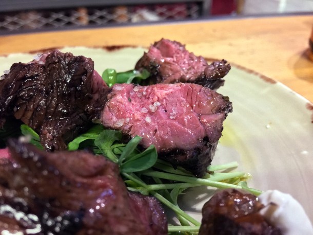 illustrative photo of the hanger steak at Macellaio RC Southwark