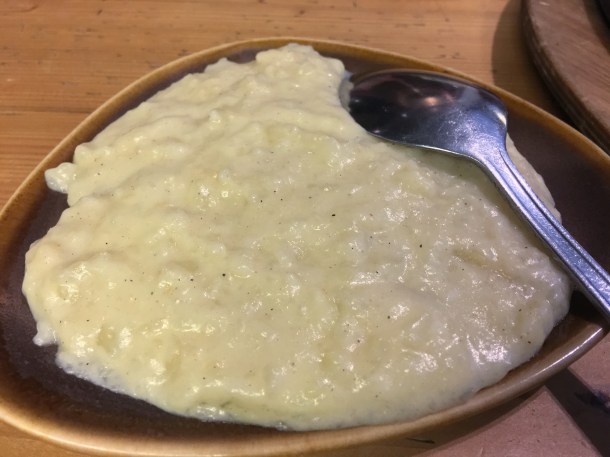 illustrative photo of the mashed potatoes with nutmeg at Macellaio RC Union Street