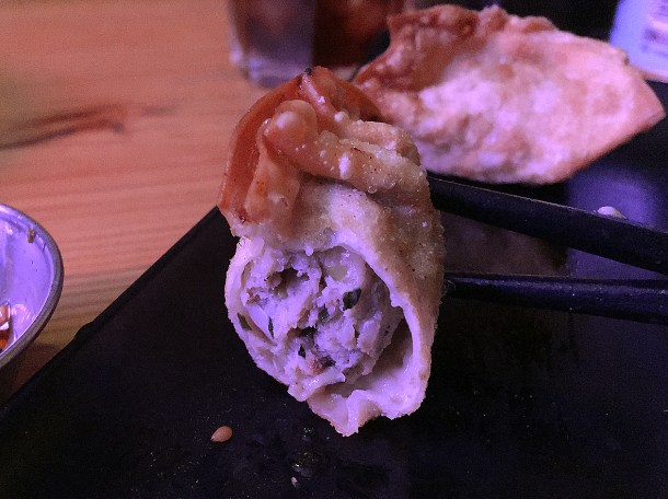 illustrative photo of the deep-fried gyoza at Kauboi Ramen