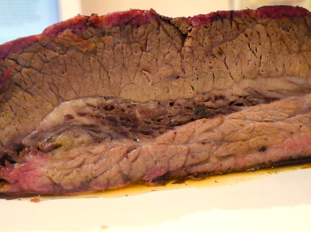 illustrative photo of the brisket from Prairie Fire