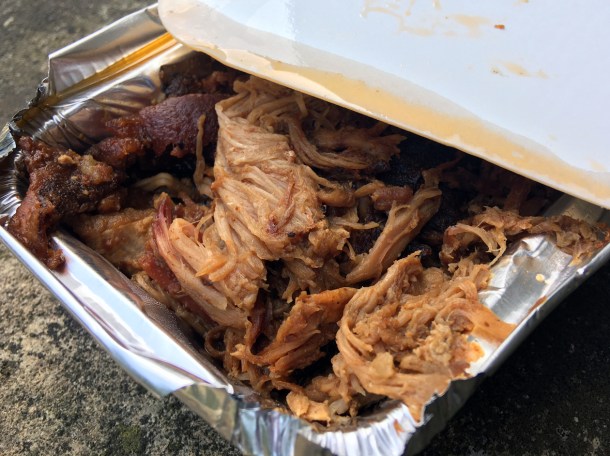 illustrative photo of the pulled pork from Bodean's Fulham