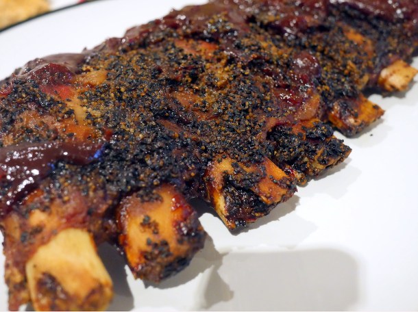 illustrative photo of the veal ribs from Smoke and Bones