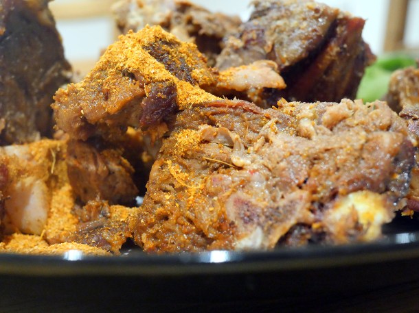 illustrative photo of Christmas basket goat from Alhaji Suya