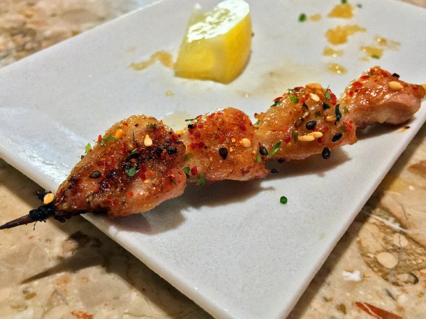 illustrative image of the chicken tails yakitori at Humble Chicken