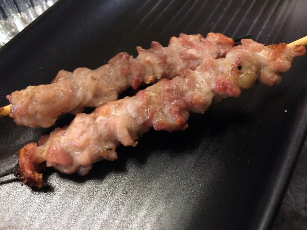 illustrative image of the gizzard yakitori at Junsei