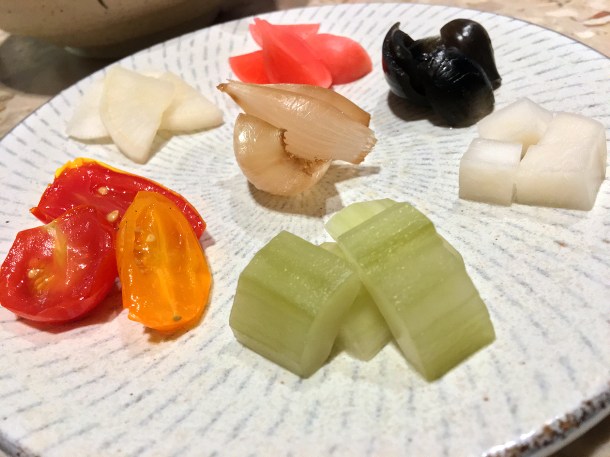 illustrative image of the pickles at Humble Chicken