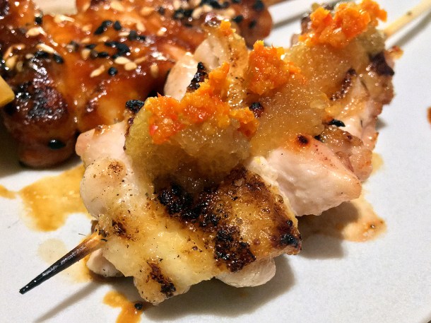 illustrative image of the shoulder yakitori at Humble Chicken