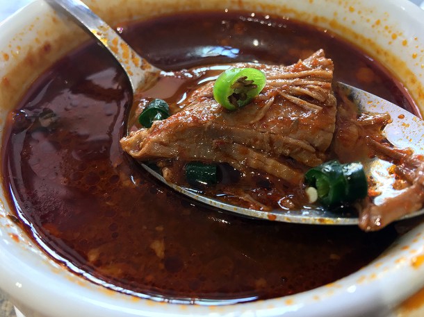 illustrative photo of the birria at La Chingada