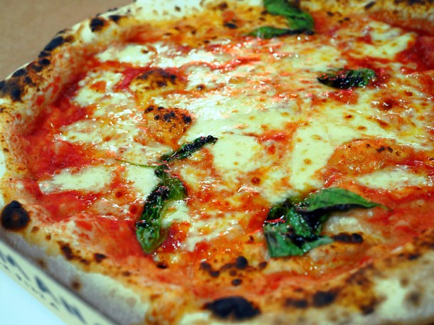 illustrative photo of the margherita from Franco Manca London Bridge