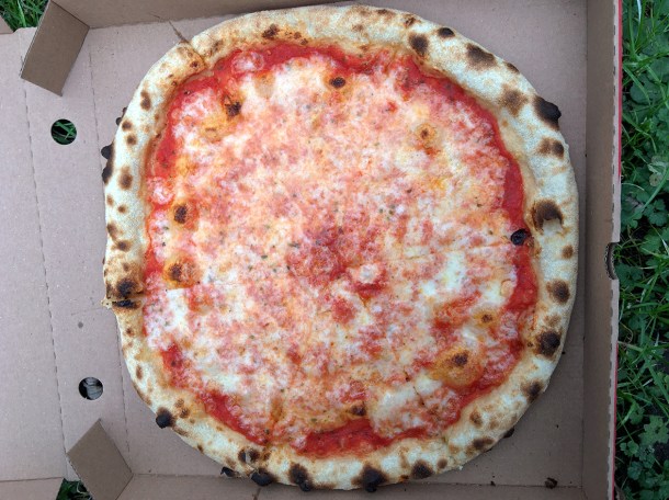 illustrative photo of the margherita from Pizza Room Vauxhall