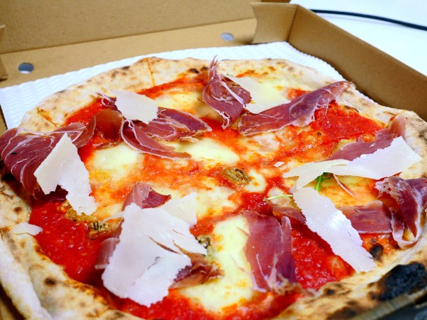 illustrative photo of the San Daniele from Pizzeria Pappagone Sud