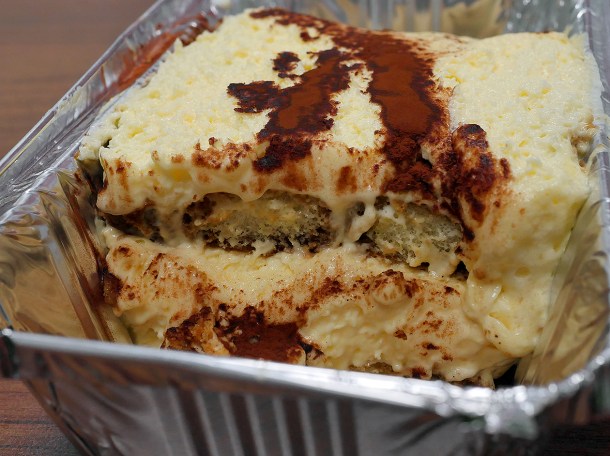 illustrative photo of the tiramisu from Theo's Elephant and Castle