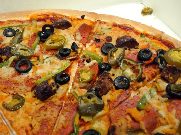 illustrative photo of the vegan hot pot from Village Pizza Vegan