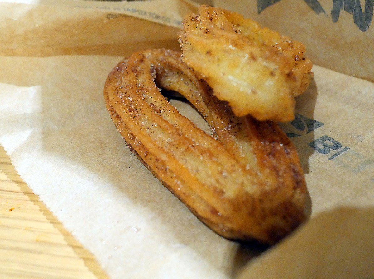 illustrative photo of the churros from Taco Bell Woolwich