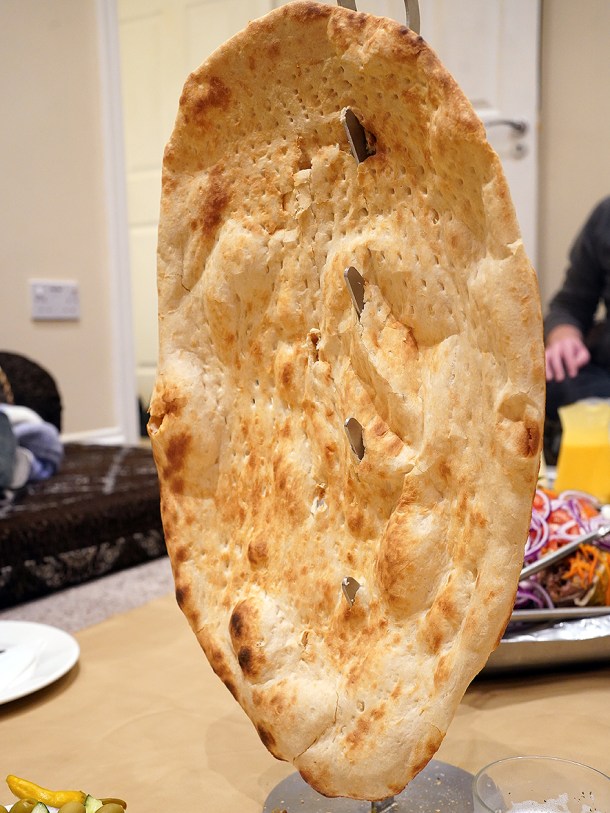 illustrative photo of the naan at Namak Mandi