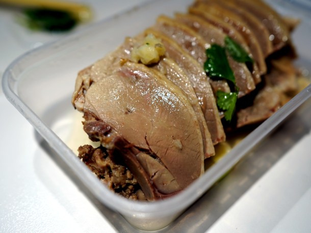 illustrative photo of the salted water duck from Ye Ye