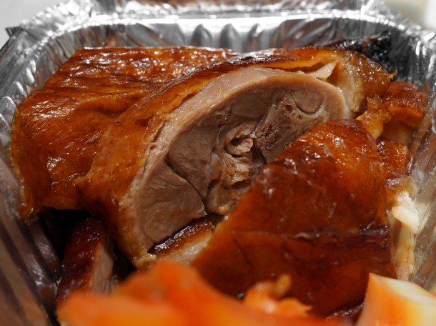illustrative photo of the Cantonese roast duck from Lotus Garden