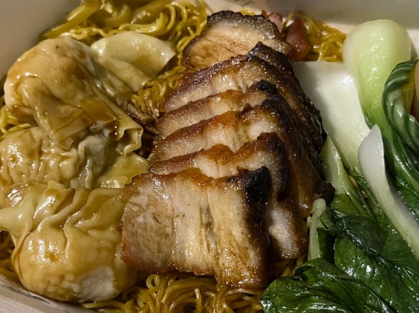 illustrative photo of the char siu from Three Uncles Liverpool Street