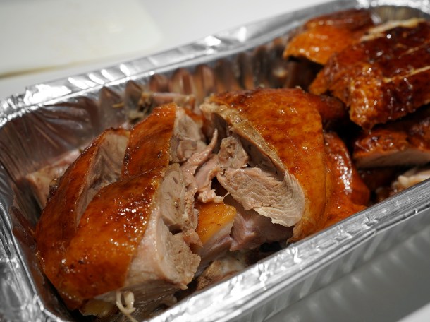 illustrative photo of the roast duck from Lotus Garden