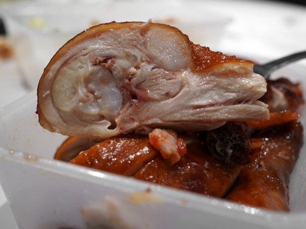 illustrative photo of the soya chicken siu mei from Four Seasons Chinatown