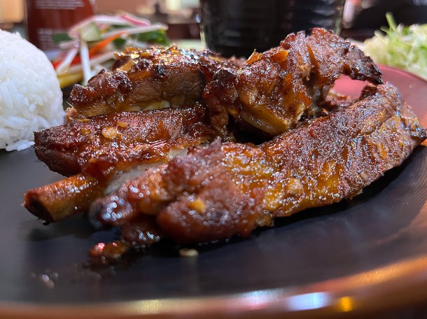 illustrative photo of the spare ribs at Pho Thuy Tay