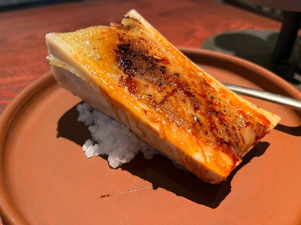 illustrative photo of the bone marrow for the octopus at Fonda