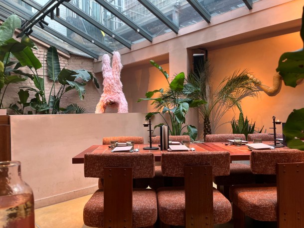 illustrative photo of the dining room at Fonda