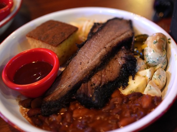 illustrative photo of the beef brisket at L'il Nashville