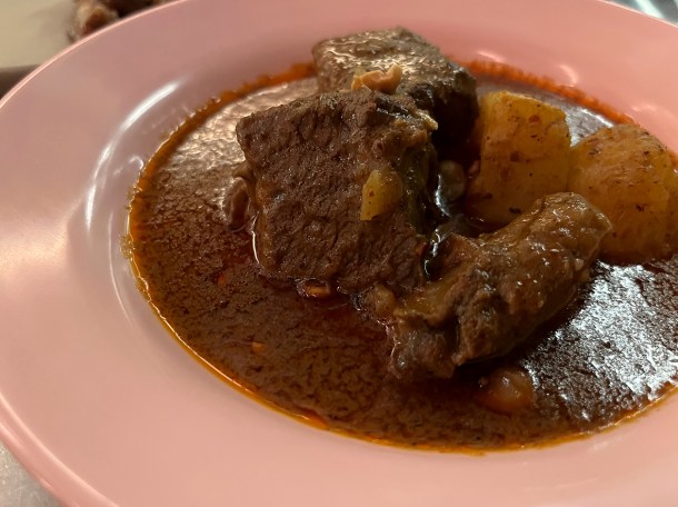 illustrative photo of the beef rib massaman curry at Singburi Shoreditch