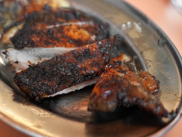illustrative photo of the wild ginger chicken thigh at singburi shoreditch
