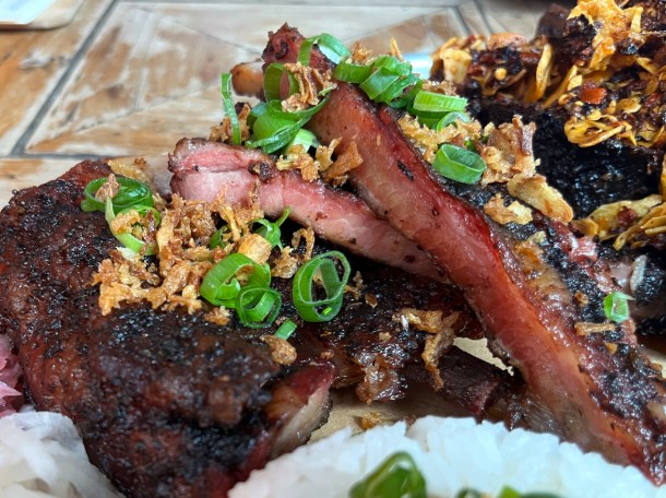 illustrative photo of the pork ribs at Uncle Hon's residency