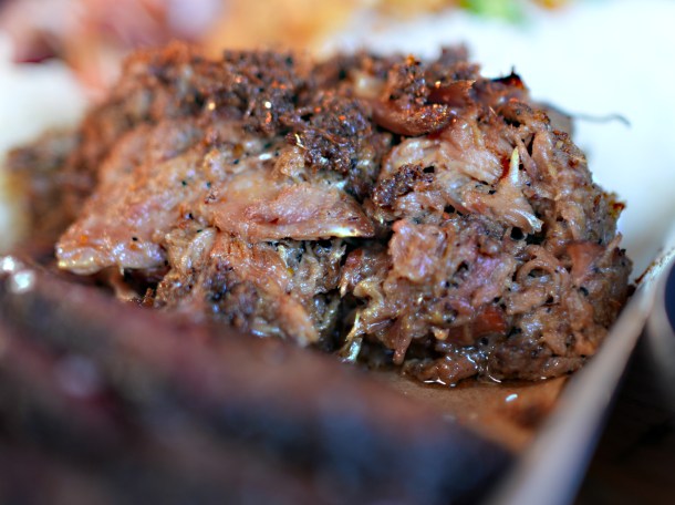 illustrative photo of the pulled lamb at Uncle Hon's residency