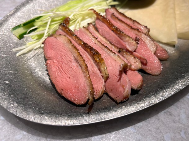 illustrative photo of the smoked duck at Hon's BBQ